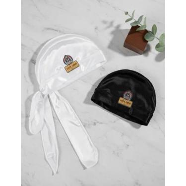 Imagem de Kit Profissional Waves Durag Original Com Waves Caps - Leste Capas, 1 