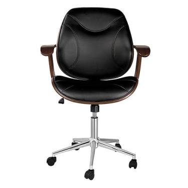 Imagem de Cadeira de Escritório Diretor Giratória Antonella Preta