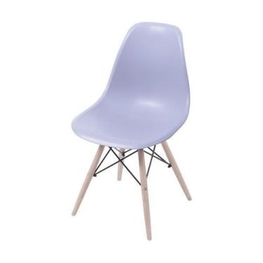Imagem de Cadeira De Jantar Design Eiffel Charles Eames Dkr Cinza - Or Design, C