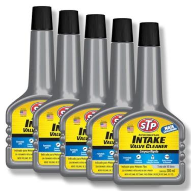 Imagem de Aditivo Limpeza de Valvula INTAKE VALVE CLEANER 200ML STP 5 unidades