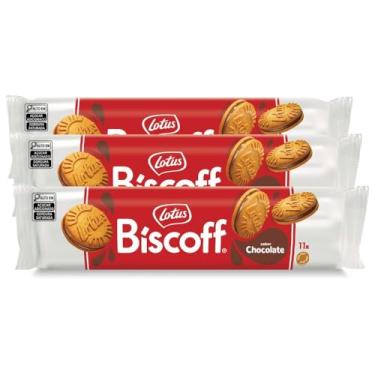 Imagem de Biscoito Lotus Biscoff Sandwich Recheado Kit 3 pacotes 110g