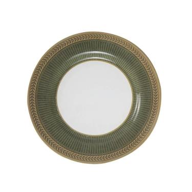 Imagem de Prato Sobremesa Celebrate Verde Cerâmica Alleanza 20cm