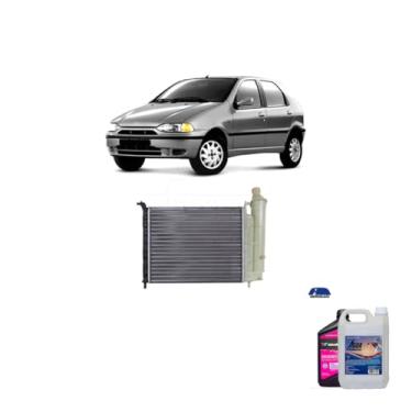Imagem de Kit Radiador Palio 1.0 96> + Aditivo Concentrado + Água Desmineralizada 5 Litros