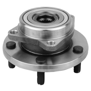 Imagem de Autoround Conjunto de rolamento e cubo da roda dianteira 513157 adequado para Chrysler Sebring 95-05, Dodge Avenger 95-00 / Stratus 01-05, Mitsubishi Eclipse 95-05 / Galant 99-08, Eagle Talon 95-98, 5