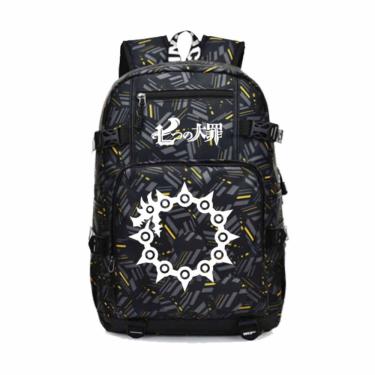 Imagem de Mochila Seven Deadly Sins Meliodas Cartoon Kids School