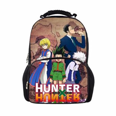 Imagem de Mochila escolar Hunters Hunters Ki para crianças