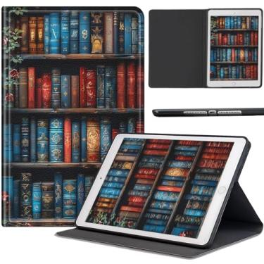 Imagem de Capa para Samsung Galaxy Tab S10 FE 27.7 cm 2025 / Tab S9 FE 5G 27.7 cm / Tab S9 27.9 cm 2023 (X710/X716B/X718U), capa fina de couro PU com suporte automático hibernar/despertar durável, à prova de