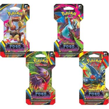 Imagem de Pokémon blister unitario tcg me02 fogo fantasmagorico copag