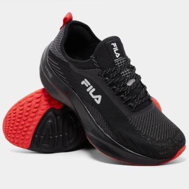 Imagem de Tênis Fila Go Trainer 2 Masculino - Preto e Vermelho, 41