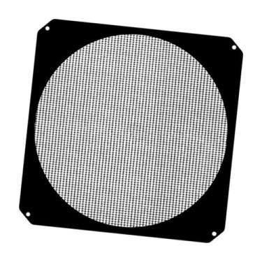 Imagem de IEUDNS Capa protetora preta com ganchos para ar condicionado central, versátil e, peça de reposição, acessórios em PVC para unidade externa.