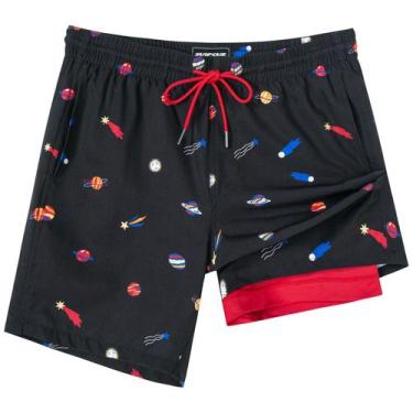 Imagem de Calções de banho SURF CUZ Starwalk 7" Quick Dry Compression