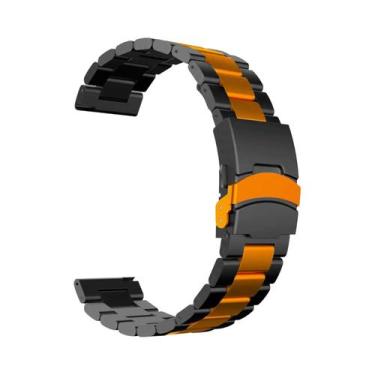 Imagem de Pulseira De Relógio De Aço Inoxidável De 22mm Para Amazfit GTR 4 3 3pr