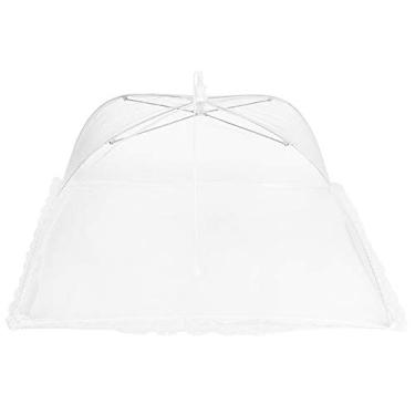 Imagem de YOUTHINK Capas de Guarda-chuva para Alimentos 2 Peças, Barraca de Comida de Malha Dobrável Com Cordão para Ambientes Internos e Externos, Capa de Rede Anti-mosca Lavável para Festas,