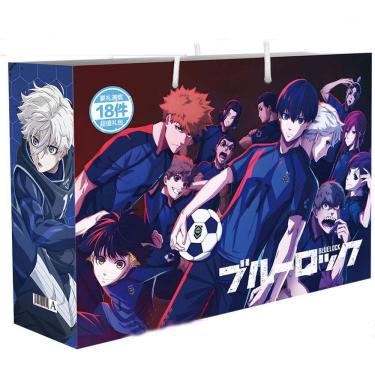 Imagem de Conjunto de adesivos Blues Locks Anime Mangá com presente, 18 unidades/pacote