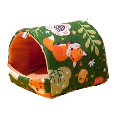 Imagem de FashionCha para Porquinho-da-índia, Cama Aconchegante, Esconderijo para Animais de Estimação, Acessório para Casa, Feito de Esponja E Pelúcia, Confortável, L