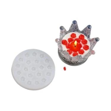 Imagem de Mini Molde De Silicone Rosa Para Confeitaria, Decoração De Sobremesas 