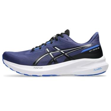 Imagem de ASICS Tênis de corrida masculino GT-1000 13, Azul índigo, branco, 10 X-Wide