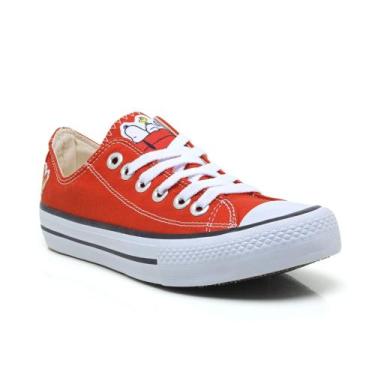 Imagem de Tenis Feminino All Snoopy Cano Baixo Star Chuck Váris Cores 931snpTe, 