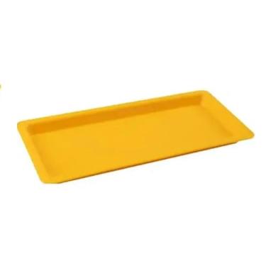 Imagem de BANDEJA PLASTICO MEDIA AMARELA NOVA OGP