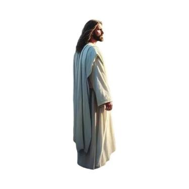 Imagem de Kit De Pintura Diamante Retrato De Jesus, Mosaico De Diamantes Redondo