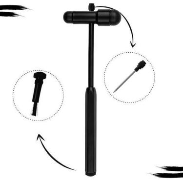 Imagem de Martelo De Reflexo Neurológico Buck Black - Love Saúde