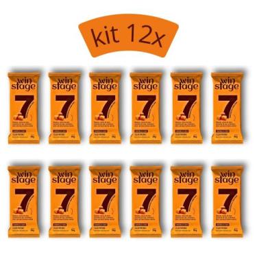 Imagem de Kit 12X Barra Caramelo E Coco 54G - Winstage