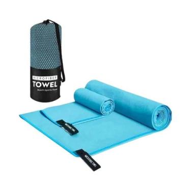 Imagem de Toalha Esportiva De Secagem Rápida Azul Cinza Verde Laranja 40x80CM Pa