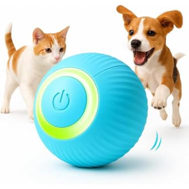 Imagem de Bola Interativa para Cães e Gatos – Brinquedo Educativo, Divertido e Anti-Estresse!