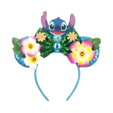 Imagem de Tiara De Cabelo Para Meninas Com Personagens Da Disney, Lilo, Stitch, 