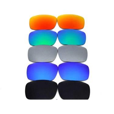 Imagem de Lentes de reposição para óculos de sol Oakley Triggerman OO9266 polarizados seleção múltipla., _Preto/Azul/Verde/Titânio/Vermelho, Standard