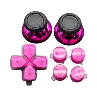 Imagem de Kit De Botões Para Controle PS5, Capa Para D-Pad E Thumbstick, Compatí