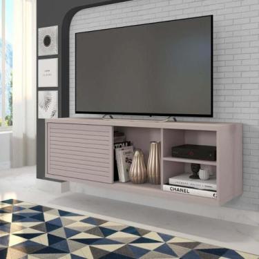 Imagem de Rack Suspenso para TV até 55 Polegadas 136cm em BP Porta Pier Multiver