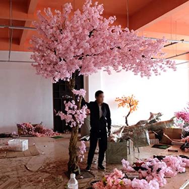 Imagem de Flor de pêssego simulada de plantas grandes, flores de cerejeira, ameixa, hotel, shopping center, decoração falsa de cerejeira, flor de seda, fácil de montar, 2 x 2 m ()