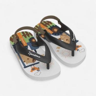 Imagem de Chinelo De Dedo Bebê Ipanema com Capivara Cinza-Masculino