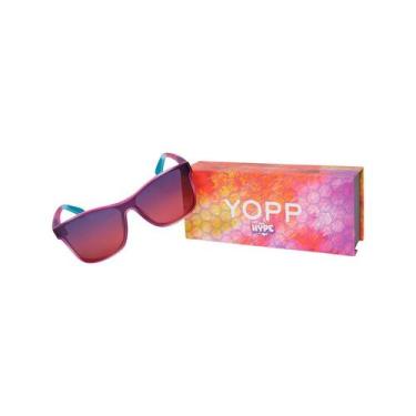Imagem de Óculos de Sol Yopp Polarizado Uv400 HYPE Vem ni Mim, Rosa