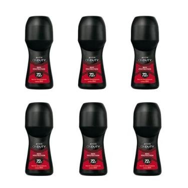 Imagem de Avon Kit Desodorante Antitranspirante rollon On Duty Max Protection 6 