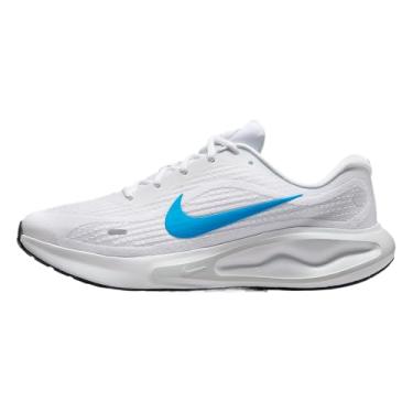 Imagem de Nike Nike JOURNEY RUN Tênis masculino com cadarço, HERÓI BRANCO/AZUL - Platina pura-Preto, 43