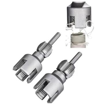 Imagem de Jogo Tarraxa Abridor de Rosca Interna e Externa em Cano PVC 1/2 e 3/4'