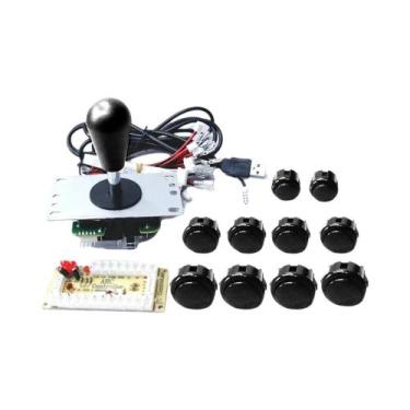 Imagem de Kit DIY De Console Arcade Com Joystick De 8 Direções E Botões Para PC 