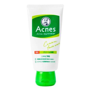 Imagem de Acnes Creamy Face Wash Mentholatum Sabonete Facial Cremoso para Pele com Acne 130g