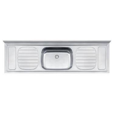 Imagem de Pia De Apoio Tramontina Plus Em Aço 180 X 55 Cm Standard