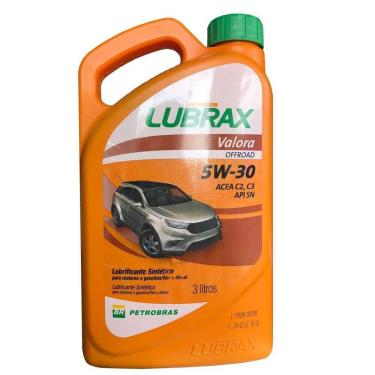 Imagem de Valora Offroad 5w30 Sn 3l - Lubrax Sem Variação único