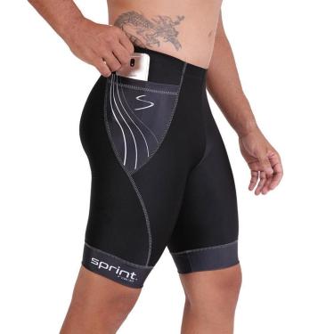 Imagem de Short Termico Masculino Compressão Com Bolso Tamanho:M;Cor:;Gênero:Homem-Masculino