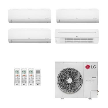 Imagem de Ar-Condicionado Multi Split Inverter LG 48.000 (3x Evap HW 9.000 + 1x Evap Cassete 1 Via 18.000) Só Frio 220V
