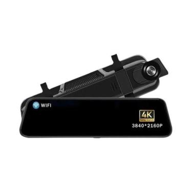 Imagem de Câmera Veicular Com Tela IPS De 10 Polegadas 4K 2160P GPS WiFi Com Dup