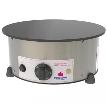 Imagem de Chapa para Crepe Francês Redonda Progás Elétrica 127V com Termostato PRKF-101 ER - P37611