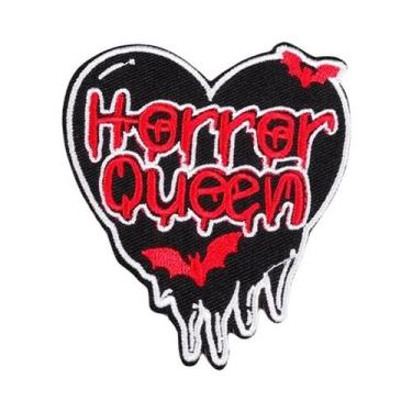 Imagem de Patch Termocolante De Caveira Para Roupa, Adesivo Termo-adesivo, Emble