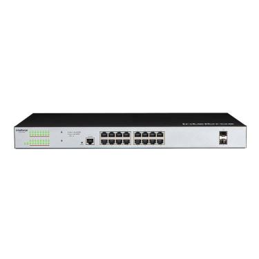 Imagem de Switch 16 portas Gerenciável  SG 1602 Poe Max 4760064 Intelbras