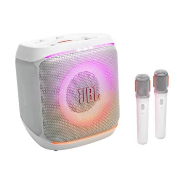 Imagem de Caixa De Som JBL Partybox Encore 2 Com Microfone - Branca