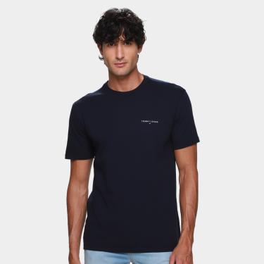 Imagem de Camiseta Tommy Jeans Linear Chest Masculina-Masculino